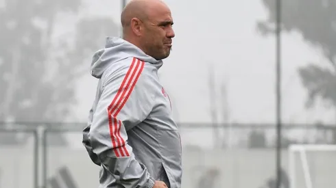 Luigi Villalba dirige a la Reserva de River desde principios del año 2015. (FOTO: Diego Haliasz - Prensa River)