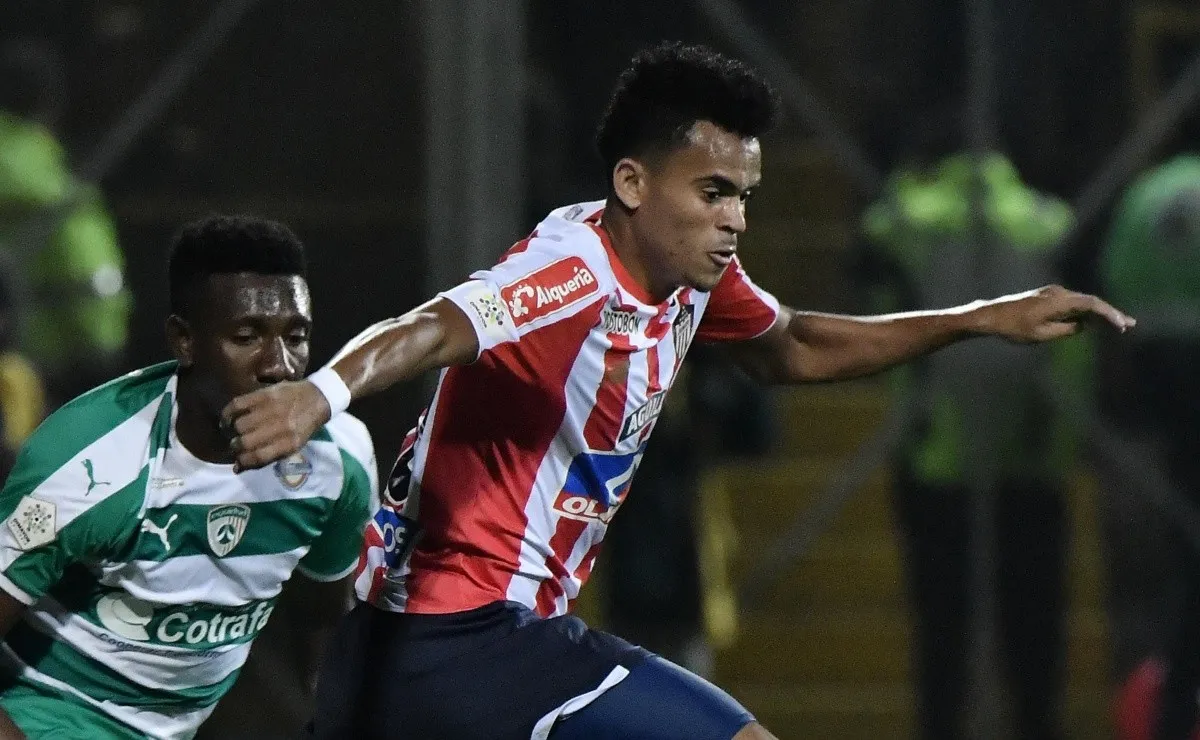Luis Díaz lleva un partido para la Selección de Colombia: debutó en el 0-0 del año pasado ante Argentina. (FOTO: Getty)