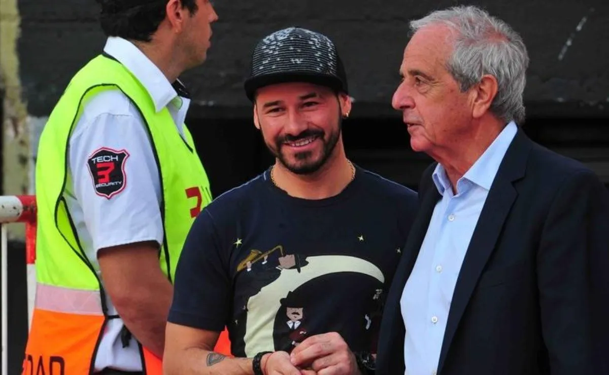 Mora y D'Onofrio, juntos en el Monumental.