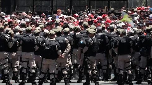 Postal de una tarde nefasta para el fútbol argentino