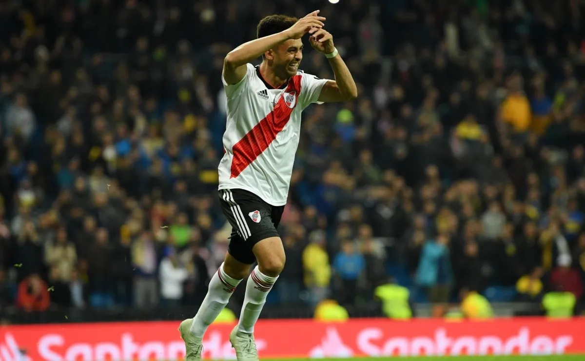 El Pity Martínez, verdugo de Boca en la final más importante de la historia.