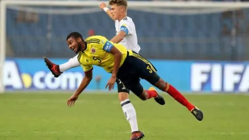 Gutiérrez no marcó goles ni sufrió expulsiones en sus partidos oficiales para la Sub 17 de Colombia.