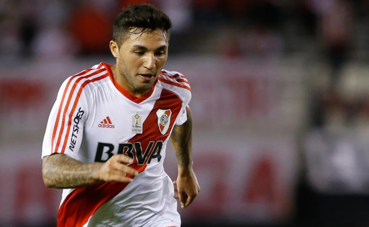 Viudez jugó 28 partidos oficiales en River, con un gol y dos títulos: Libertadores 2015 y Suruga Bank. (FOTO: Getty)