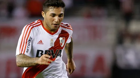 Viudez jugó 28 partidos oficiales en River, con un gol y dos títulos: Libertadores 2015 y Suruga Bank. (FOTO: Getty)