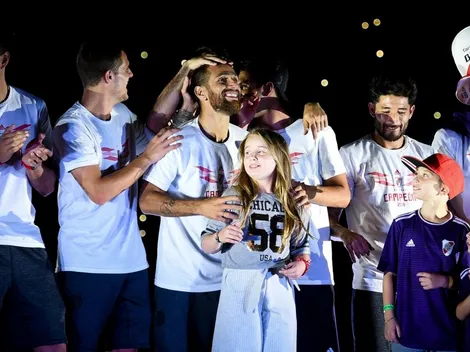 La insólita historia de Ponzio con un amigo hincha de Boca