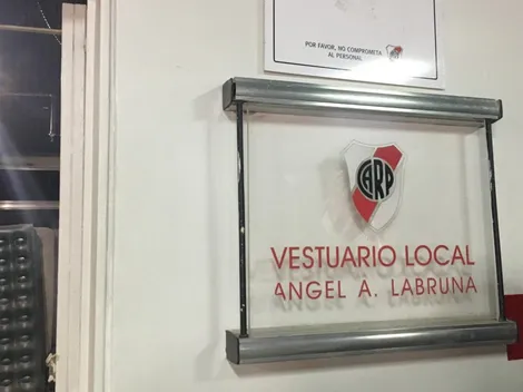 Vestuario renovado en River