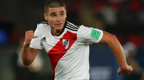 Julián Álvarez lleva seis partidos oficiales en la Primera de River, aunque todavía no marcó goles. (FOTO: Getty)