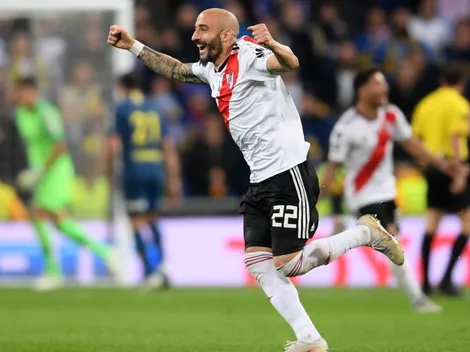 Pinola también cumplió su promesa tras la conquista ante Boca