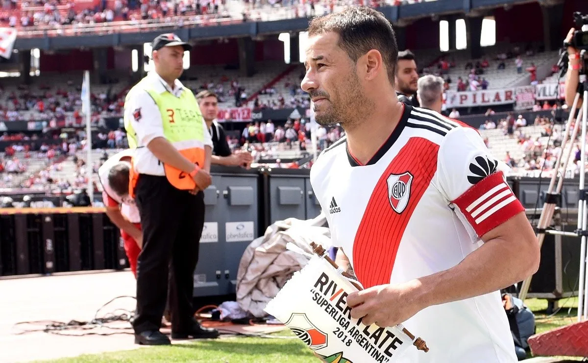 Mora lleva 6 años en River entre sus dos ciclos: tan sólo se fue en el primer semestre de 2014, a Chile. (FOTO: Getty)