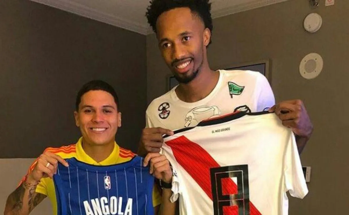 El básquet, la otra pasión de Juan Fernando Quintero.
