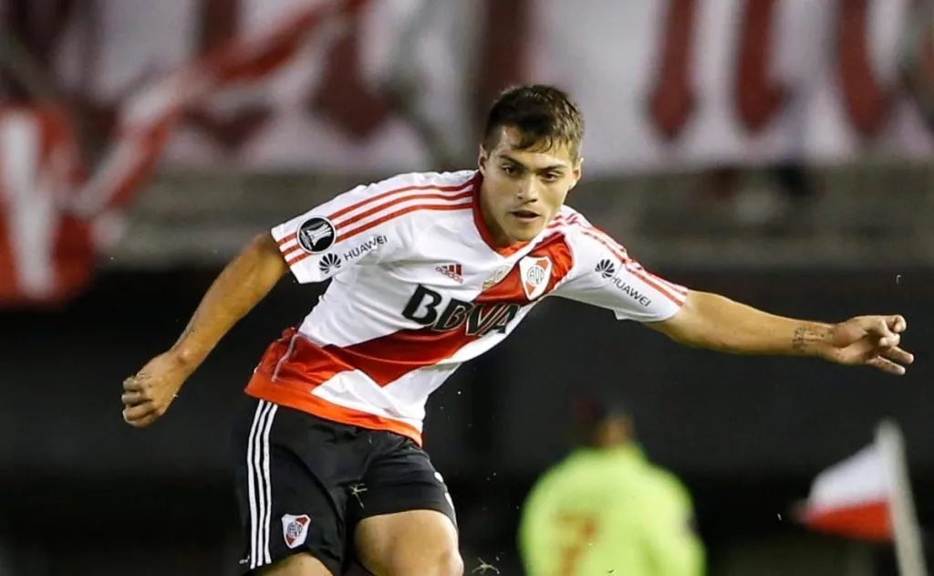Luis Olivera debutó oficialmente el 8 de noviembre de 2015, en River 0- Newell’s 2. (FOTO: Getty)