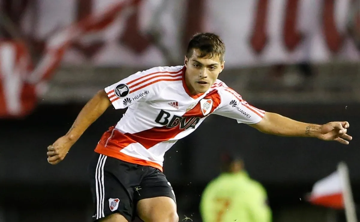 Luis Olivera debutó oficialmente el 8 de noviembre de 2015, en River 0- Newell's 2. (FOTO: Getty)