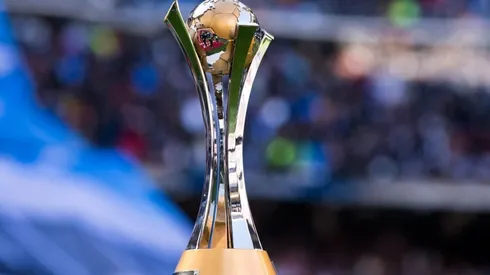 El trofeo del Mundial de Clubes.