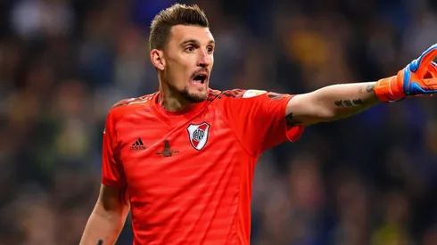 La cláusula de rescisión de Armani es 20 millones de dólares. River pagó cuatro palos verdes por su pase. (FOTO: Getty)