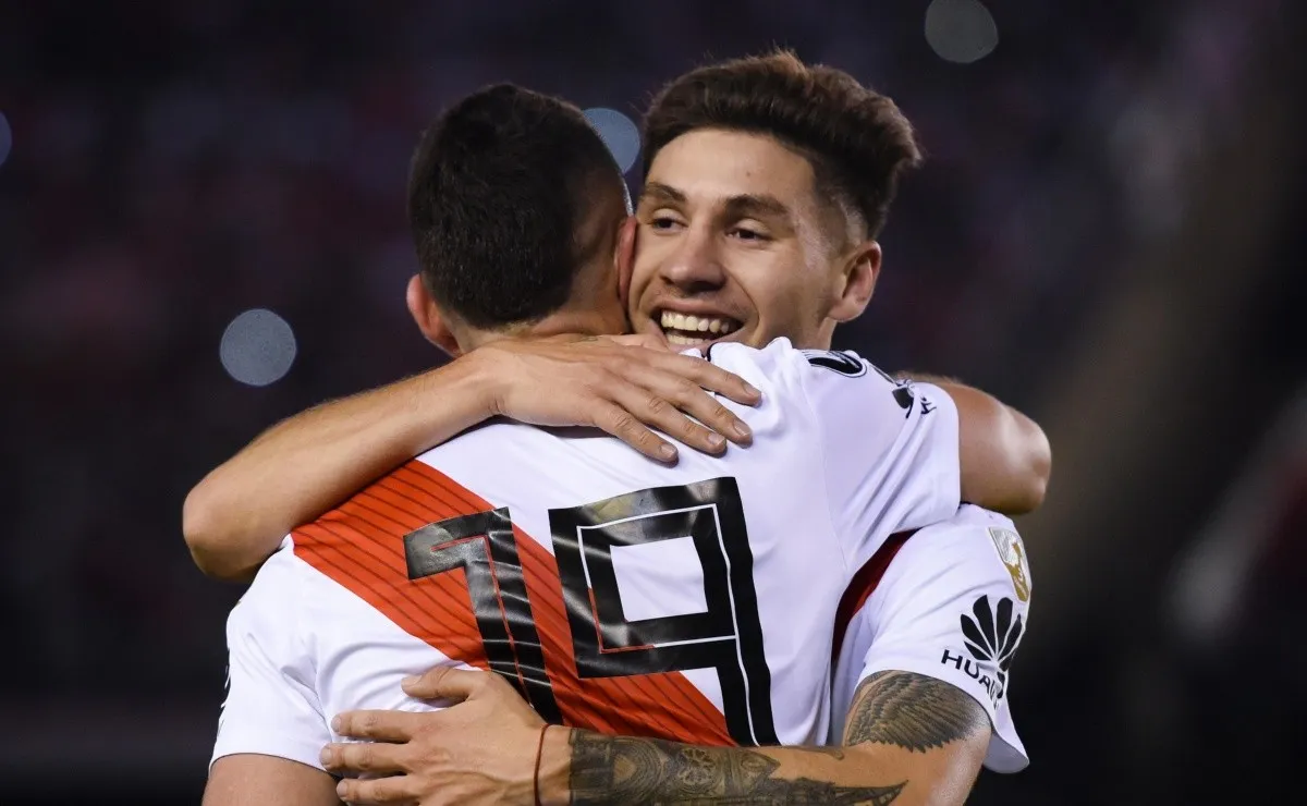 Gonzalo Montiel compartió una emotiva imagen en sus redes sociales.