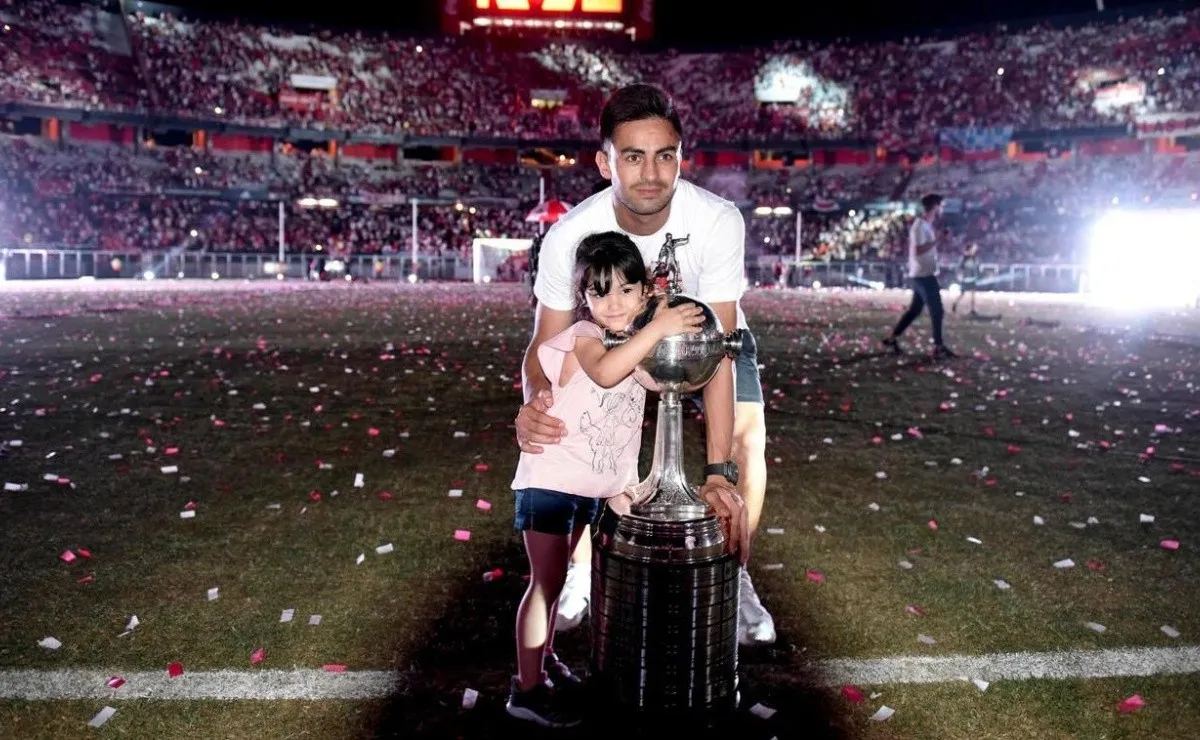 El Pity ganó dos Libertadores con la camiseta de River.