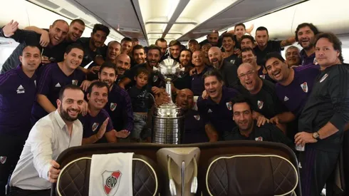 River ya está en suelo argentino y se dirigirá rumbo al estadio Monumental