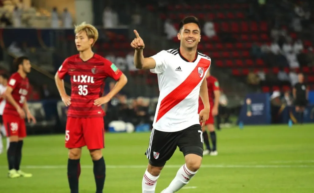 Pity Martínez suma dos goles en el Mundial de Clubes, ambos en 2018.