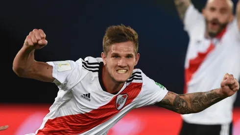 Zucu marco su primer gol oficial con la camiseta de River