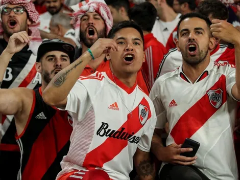 La hinchada de River, protagonista en plena final