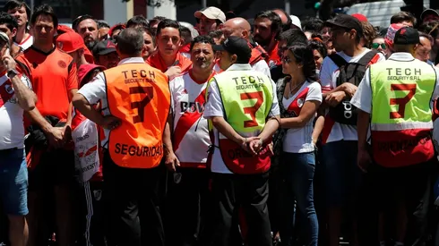 Los hinchas de River sufrieron demoras en el ingreso al estadio Monumental