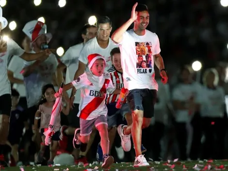 El niño que se metió en la recreación del gol del Pity a Boca