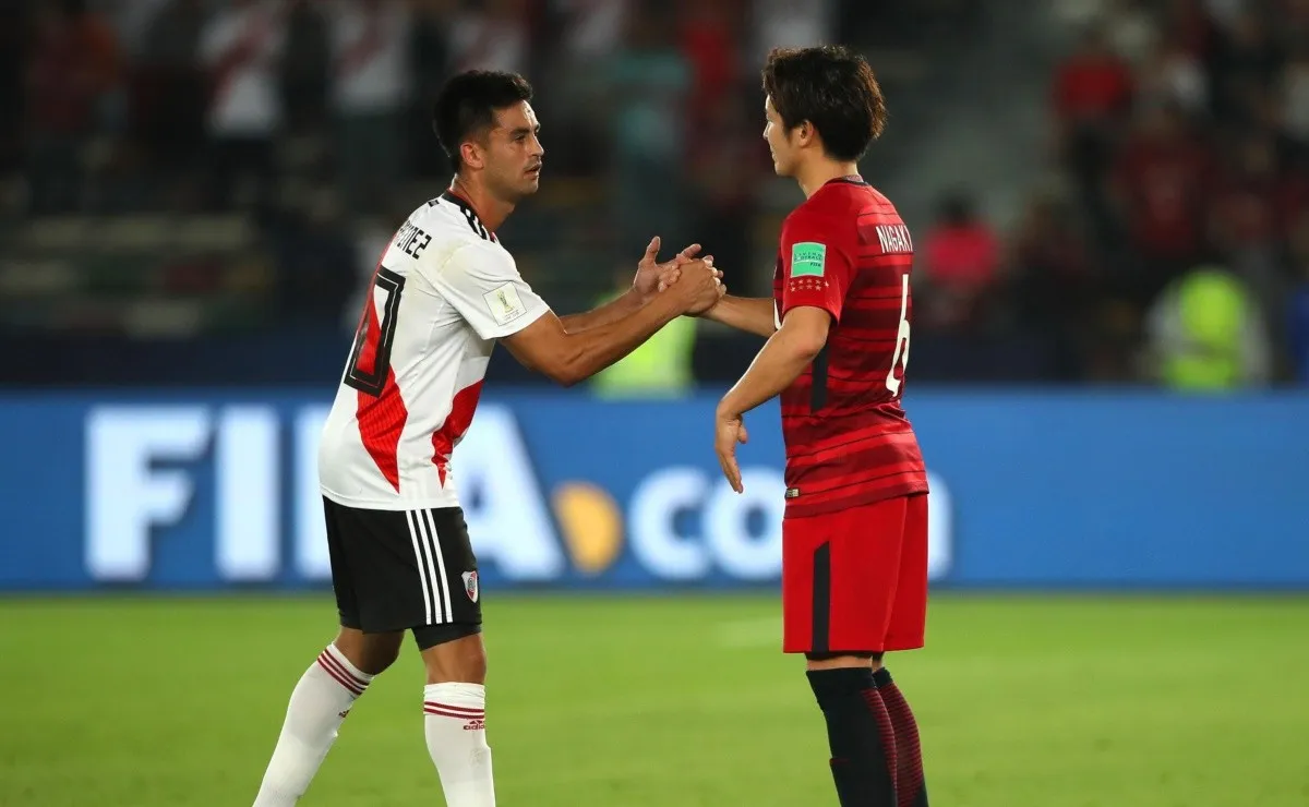 Gonzalo Martínez se despidió de la gente de River esperando volver al club en un futuro.