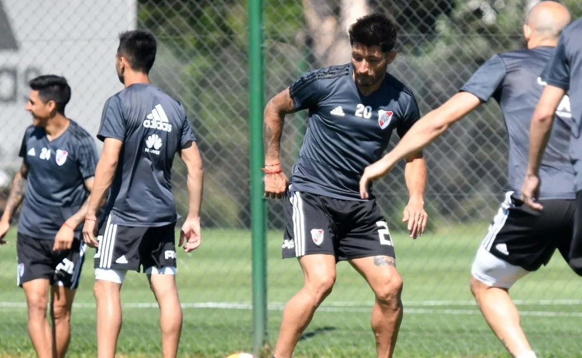 En el entrenamiento de este viernes en Abu Dhabi, Milton Casco se lució.