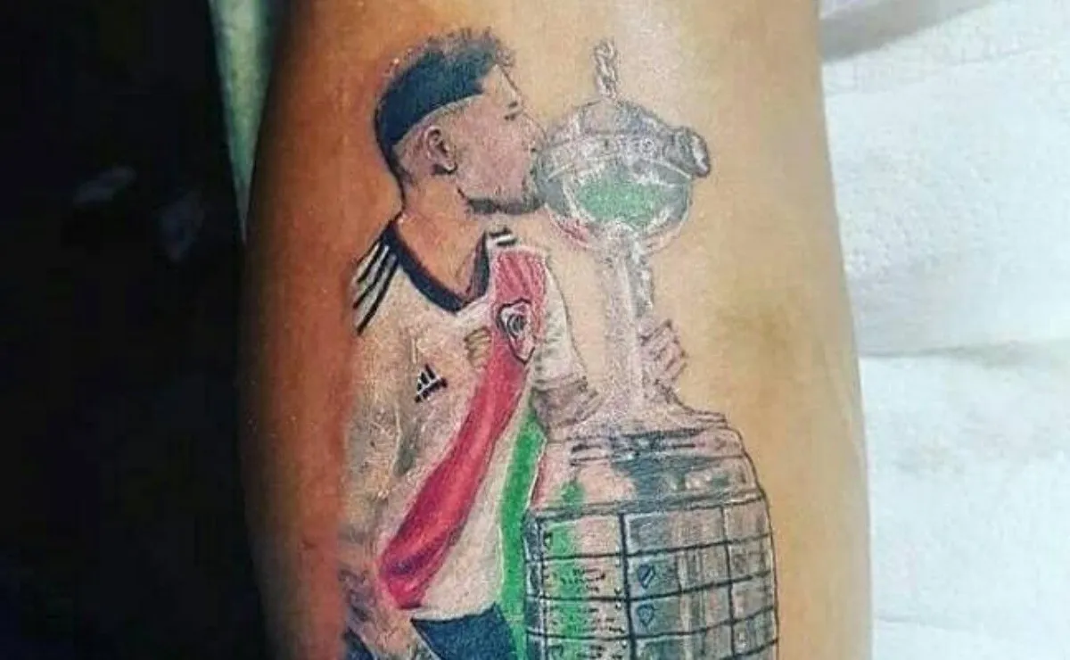 Los hinchas de River se realizaron diferentes tatuajes luego de la consagración ante Boca.