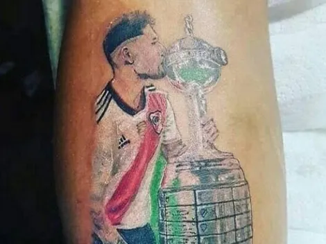 Los hinchas de River se tatuaron por la Libertadores