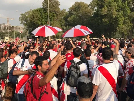 Emocionante banderazo a River en Abu Dhabi