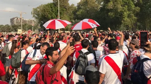 Los hinchas de River ya se preparan para demostrar su apoyo y agradecimiento al plantel.
