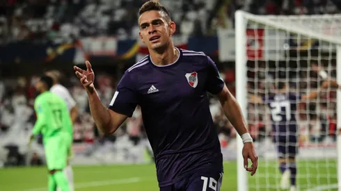 Rafael Borré apareció con un toque oportuno para igualar las acciones.