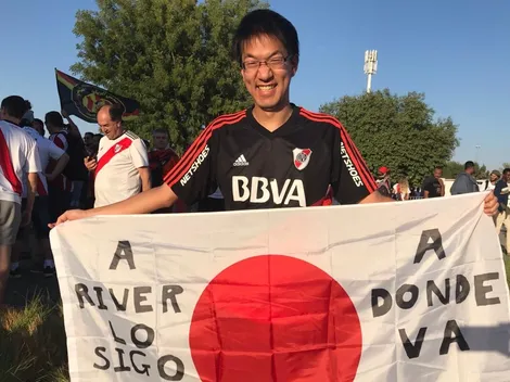 El japonés que sigue a River siempre