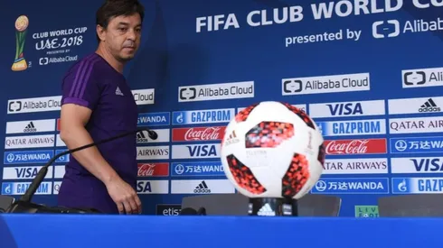 Gallardo en el último Mundial de Clubes.