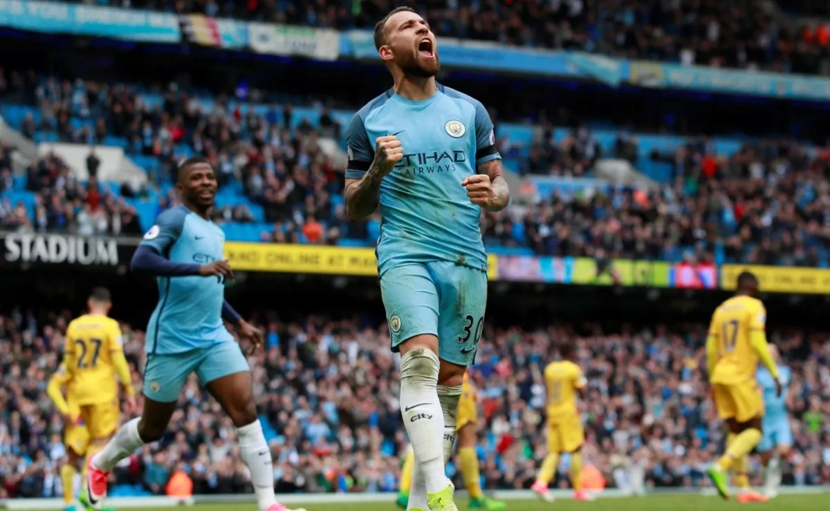 Otamendi, defensor de Manchester City y fanático de River.