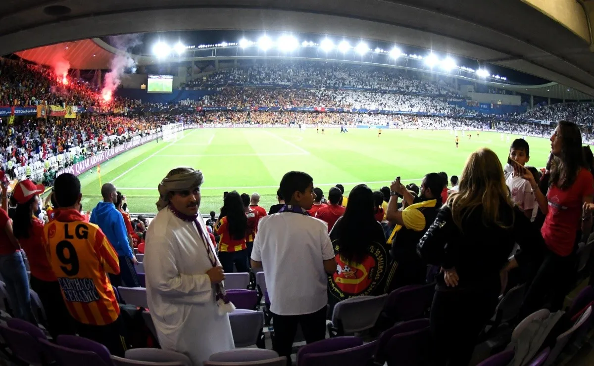 El estadio Hazza bin Zayed, escenario de River - Al Ain.