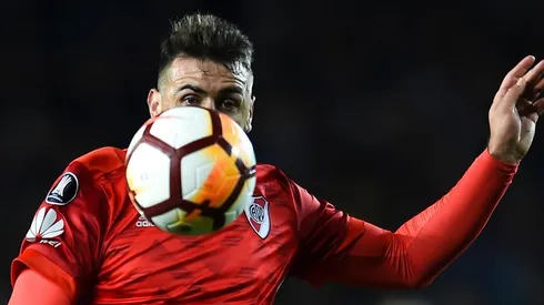 Luego de la obtención de la Copa Libertadores, Lucas Pratto se afeitó la barba.