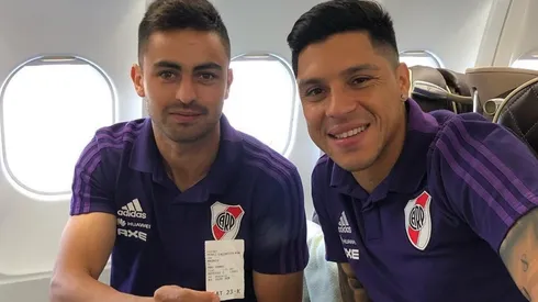 El Pity y Enzo, dos mendocinos campeones de América con River.
