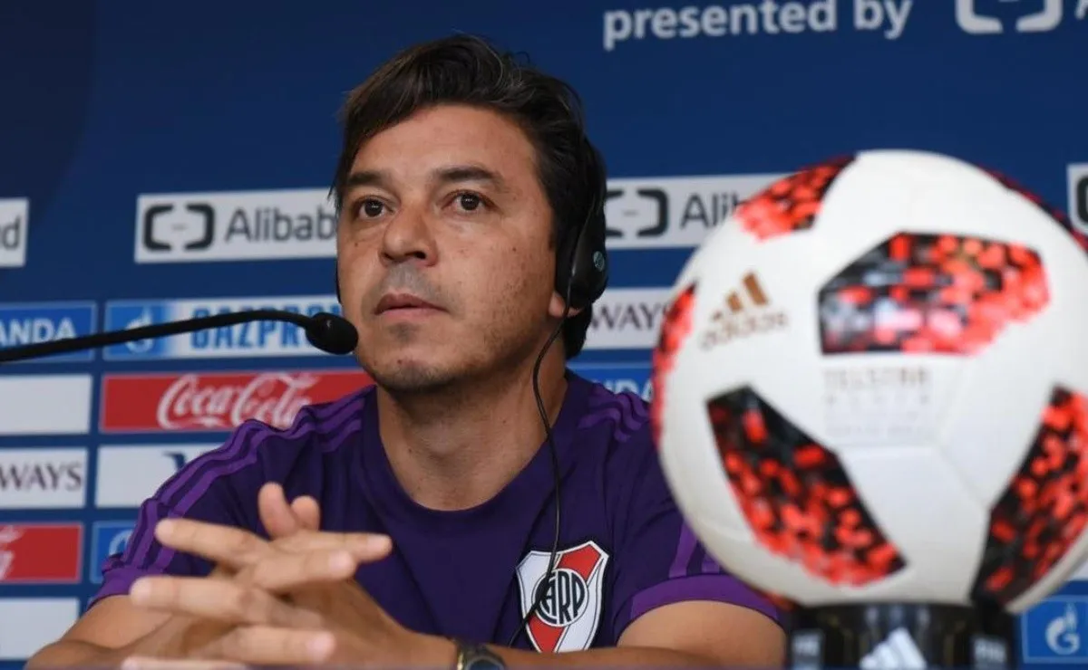 Marcelo Gallardo, en la conferencia de prensa previa al duelo ante Al Ain.