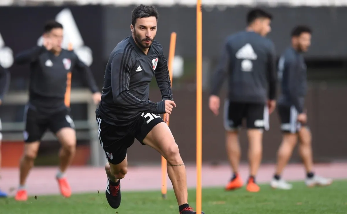 Ignacio Scocco recibió el alta médica a 23 días de haber sufrido una lesión muscular.