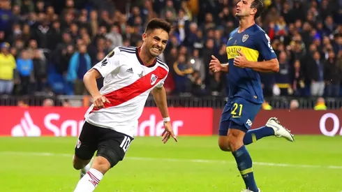 La eterna corrida del Pity que terminó con Izquierdoz viendo cómo la pelota entraba.