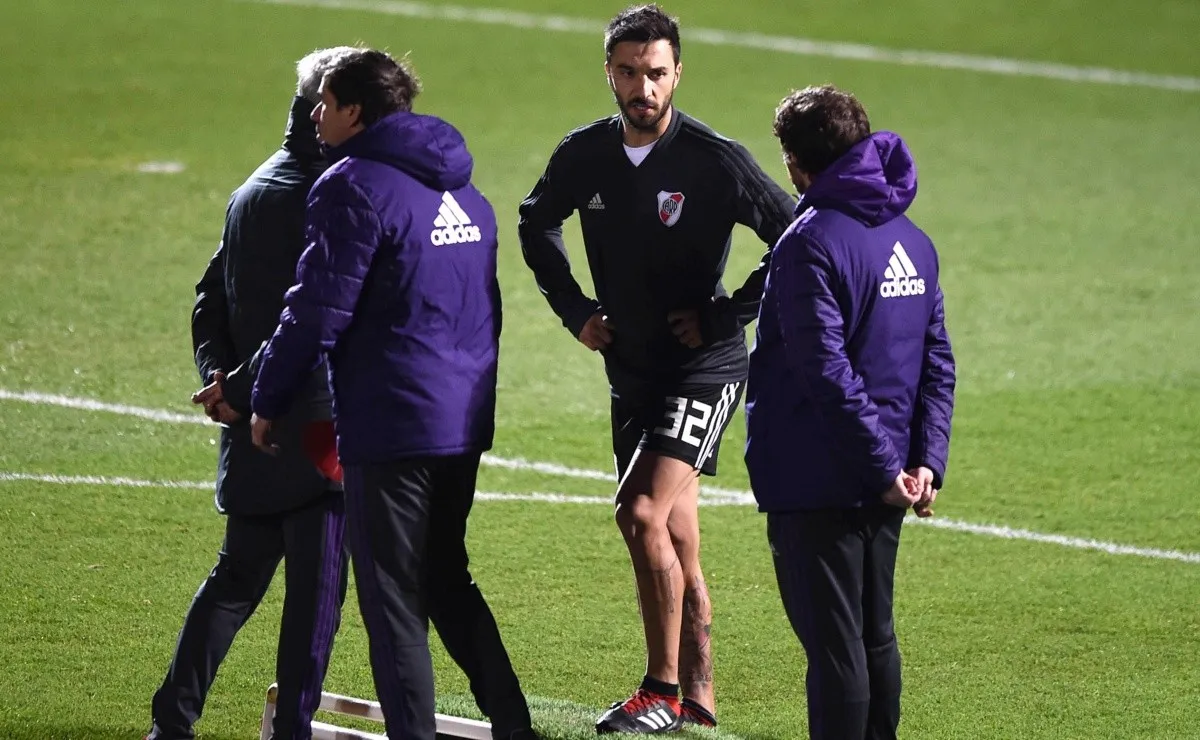 Scocco continúa trabajando para recuperarse y estar a disposición de Gallardo.
