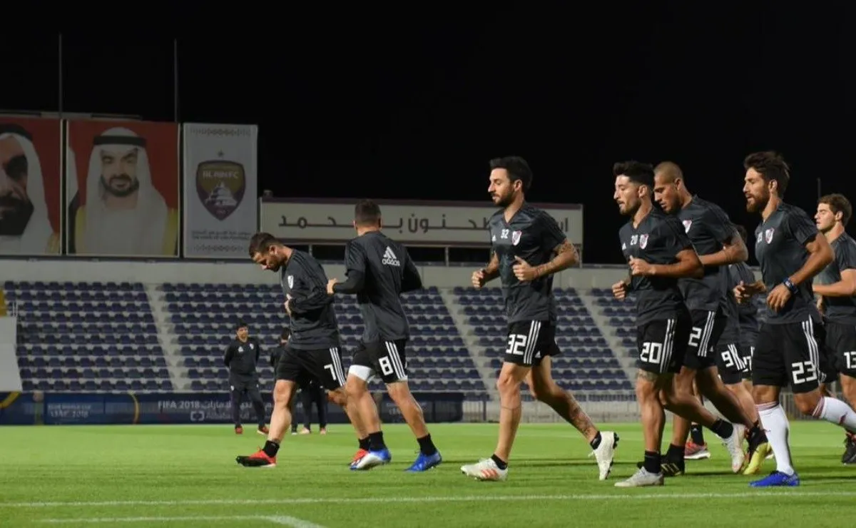 River nunca jugó un partido en Emiratos Árabes Unidos. (FOTO: Diego Haliasz - Prensa River)