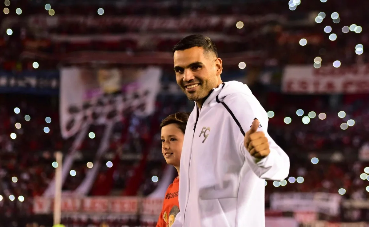 Gabriel Mercado contó que se sintió uno más al visitar a sus ex compañeros de River.