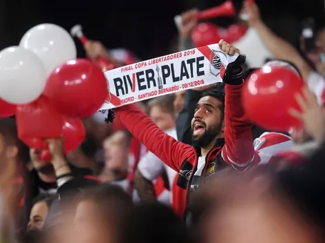 El Bernabéu vibra con los hinchas de River