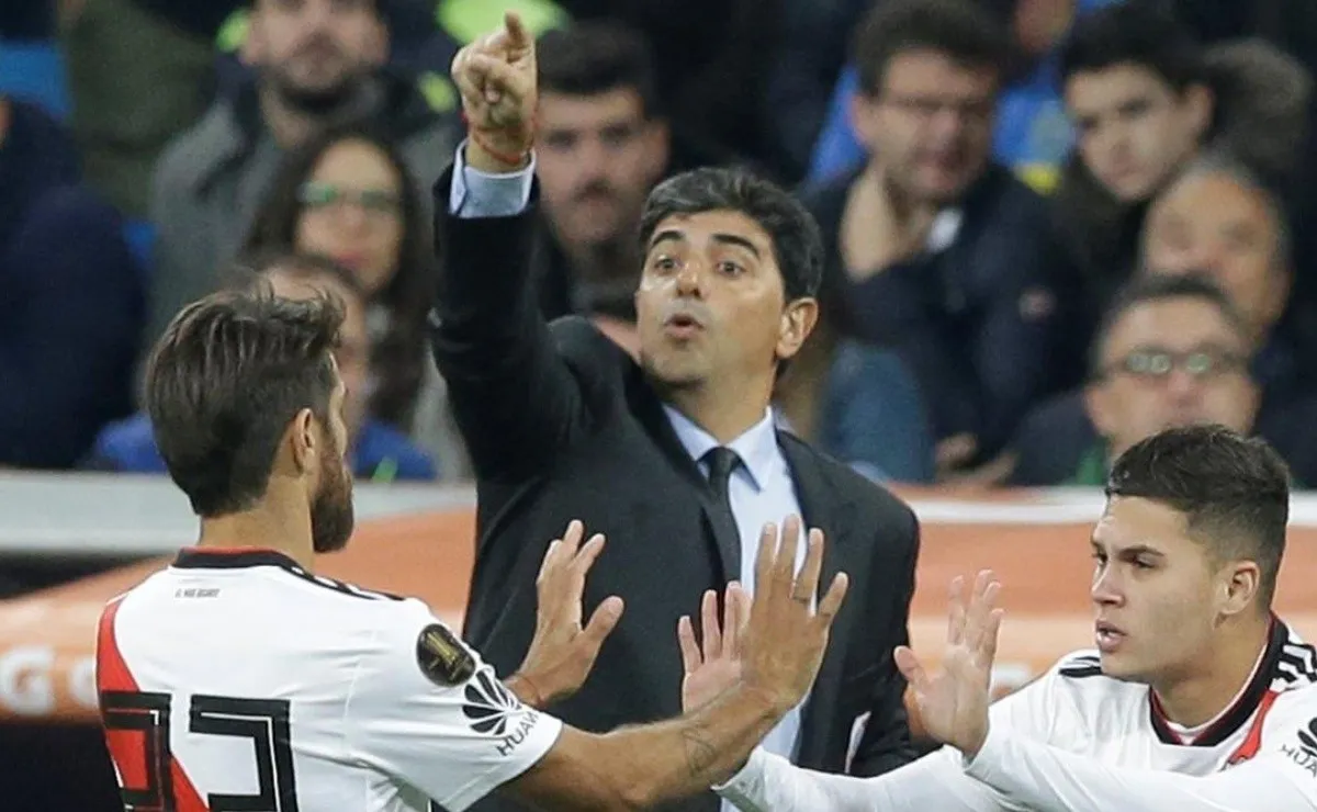 Biscay, mano derecha de Gallardo en el cuerpo técnico de River.