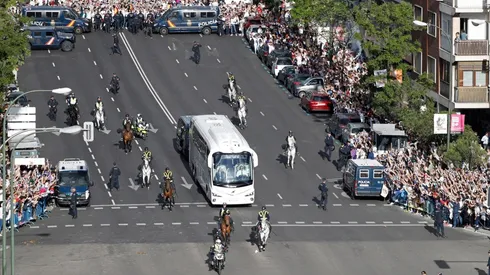 River y Boca arribarán al estadio Santiago Bernabéu cinco horas antes del partido.