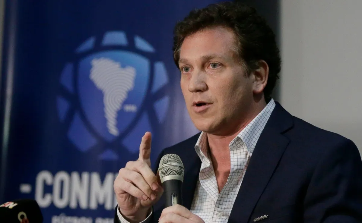 Alejandro Domínguez, máxima autoridad de la Conmebol.
