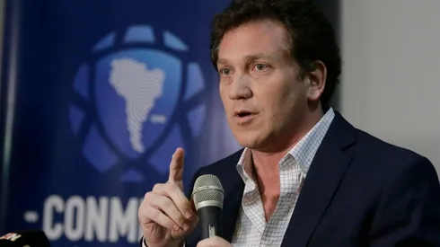 Alejandro Domínguez, máxima autoridad de la Conmebol.